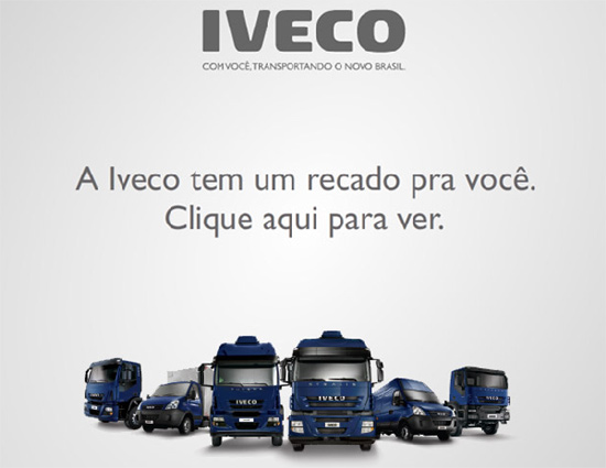 Clique para ver a mensagem de BOAS FESTAS da Iveco para você