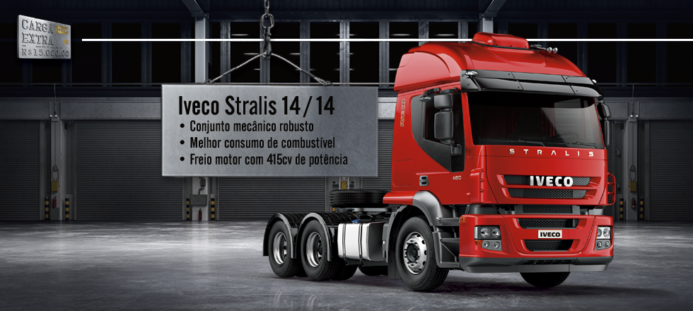 Iveco Stralis se destaca por ser robusto e potente nas estradas